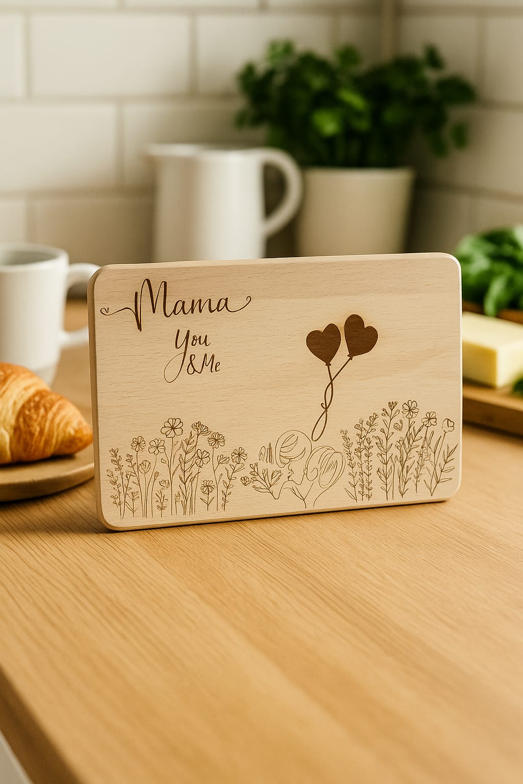 „Mama – You & Me“ – 22 × 12 cm