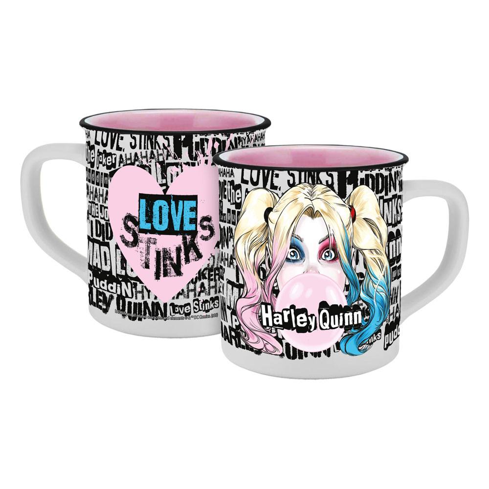 Harley Quinn Love Stinks Mug