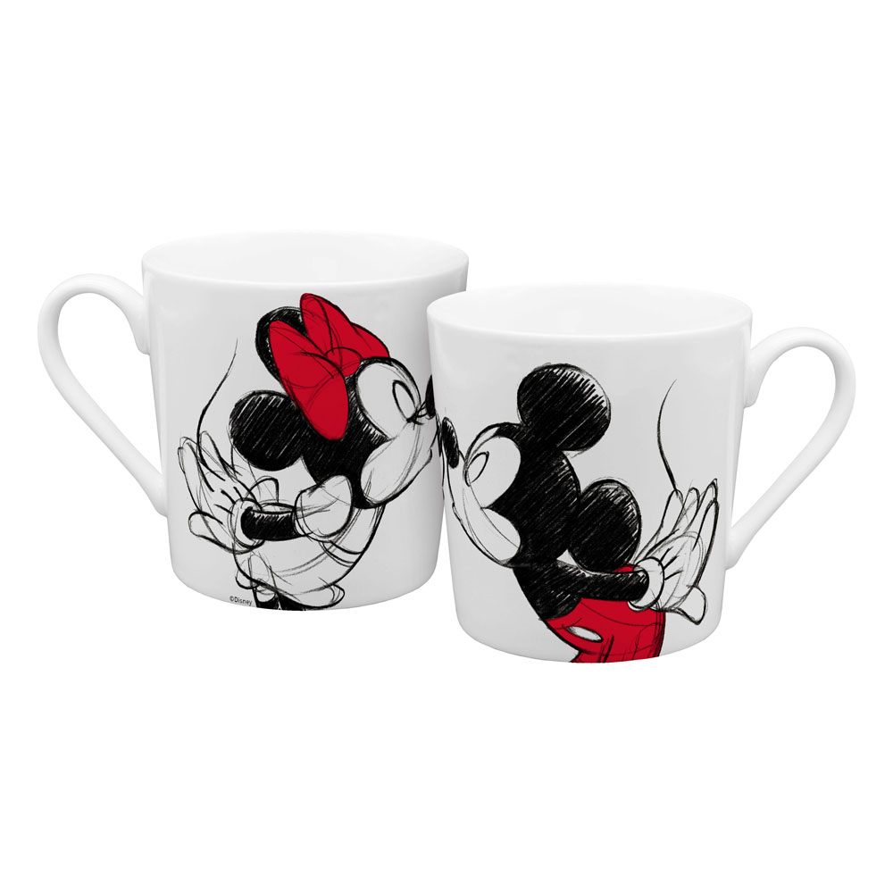 Mickey and Minnie Mouse Mugs
