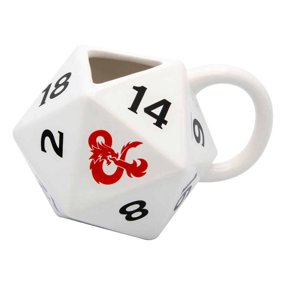 D20 Dungeons & Dragons Dice Mug