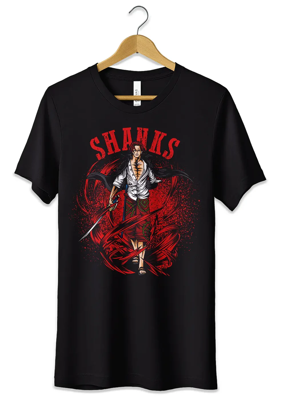 T-Shirt Maglietta Anime Shanks Kaido Emperors One Piece