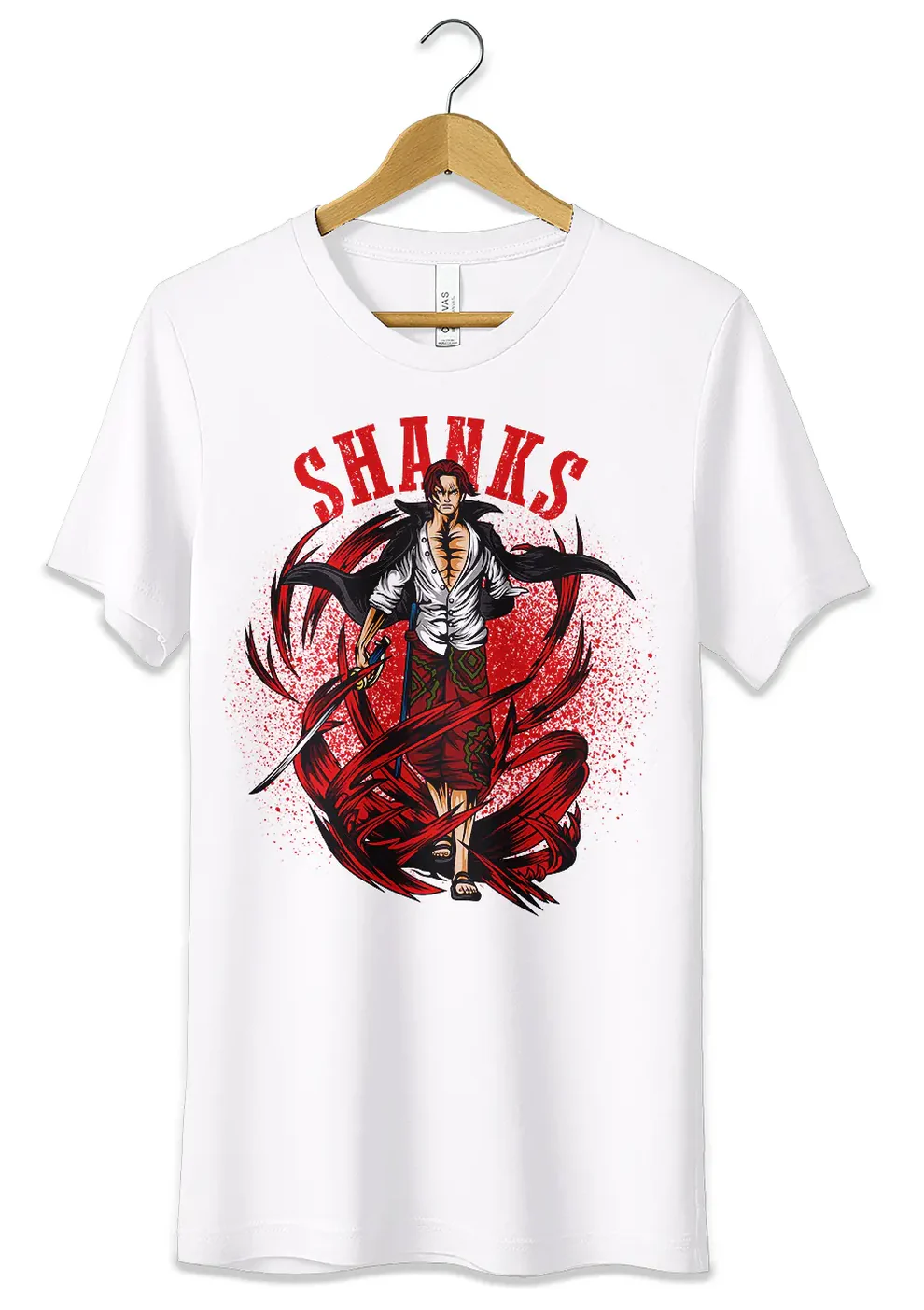 T-Shirt Maglietta Anime Shanks Kaido Emperors One Piece