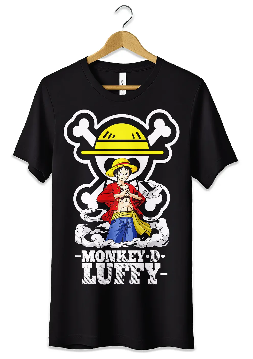 T-Shirt Maglietta Mixed Mobkey D. Luffy Mugiwara Anime One Piece