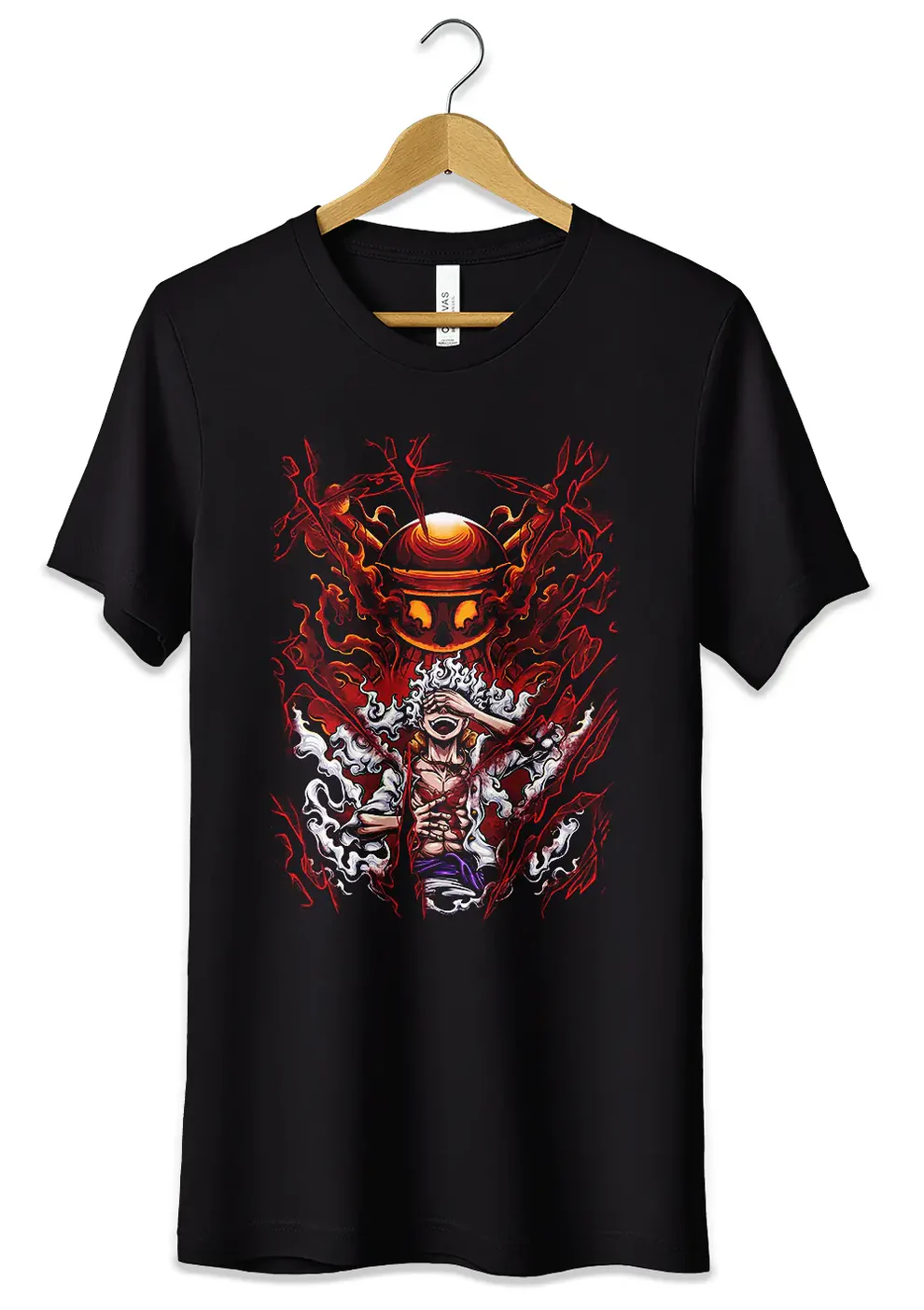 T-Shirt Maglietta Mixed Anime Monkey D Luffy Gear 5 One Piece