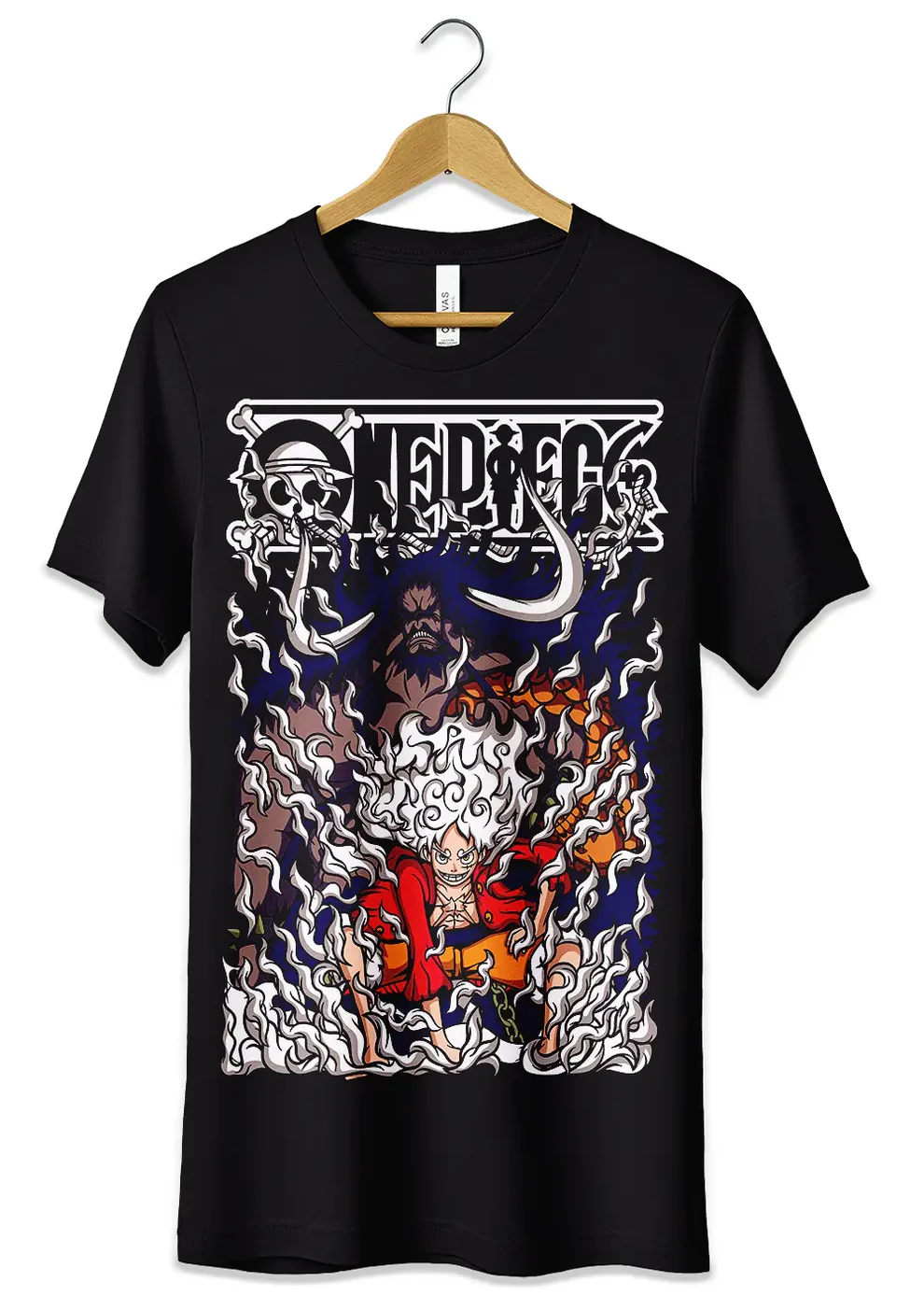 T-Shirt Maglietta Mixed Anime Monkey D Luffy Gear 5 One Piece