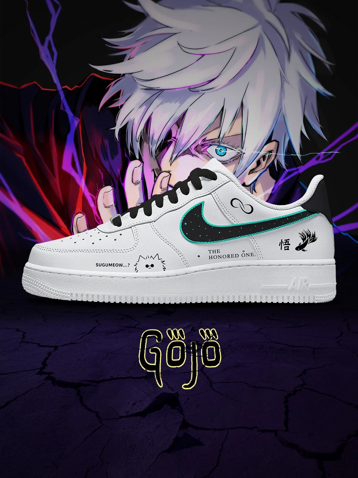 Jujutsu Kaisen Custom Sneakers Shoes for Men and Woman