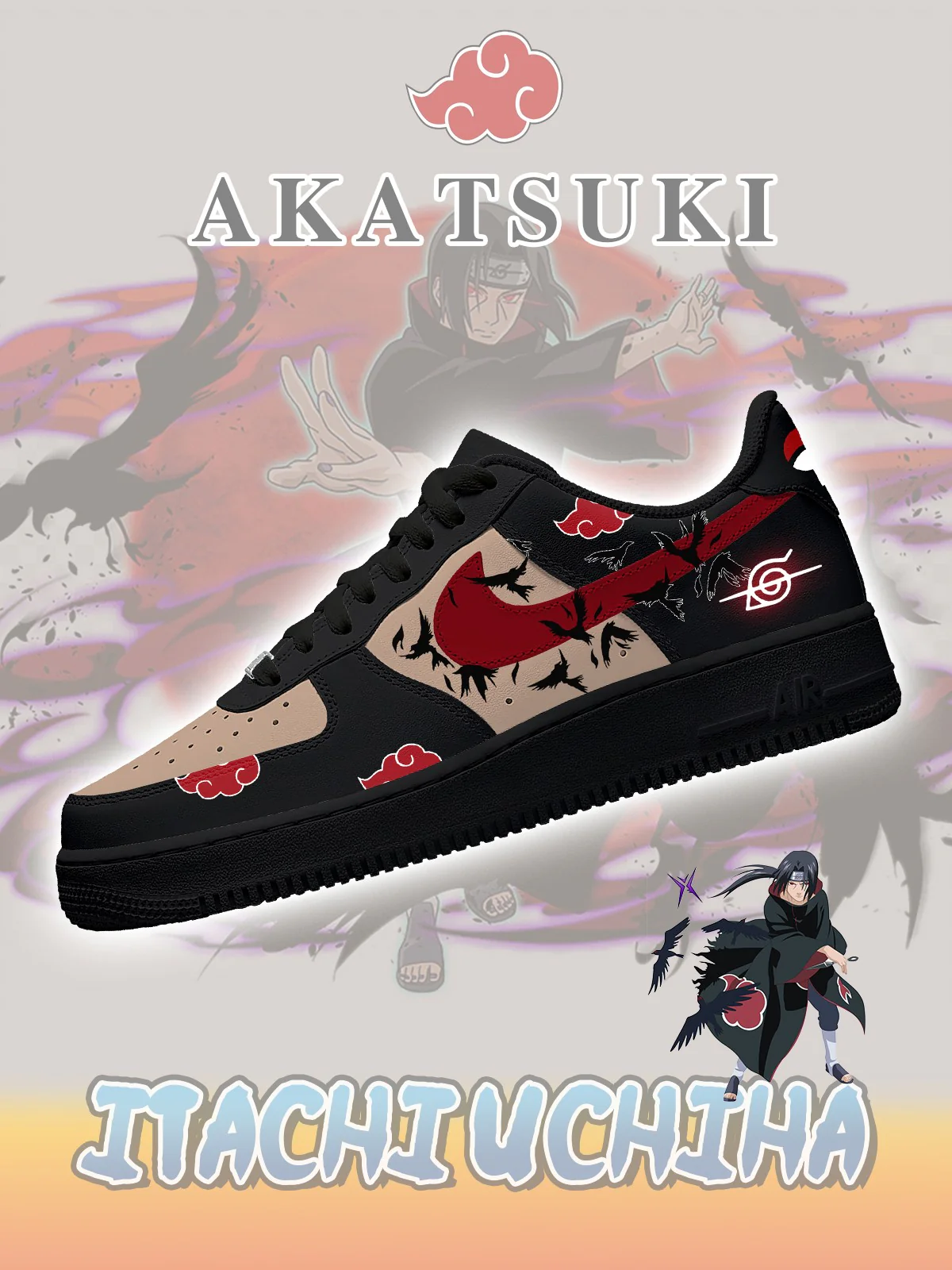 Naruto Custom Sneakers Shoes for Men and Woman