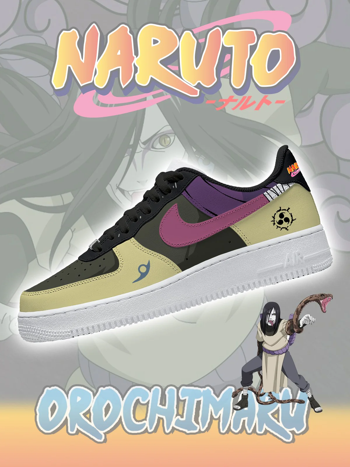 Naruto Custom Sneakers Shoes for Men and Woman