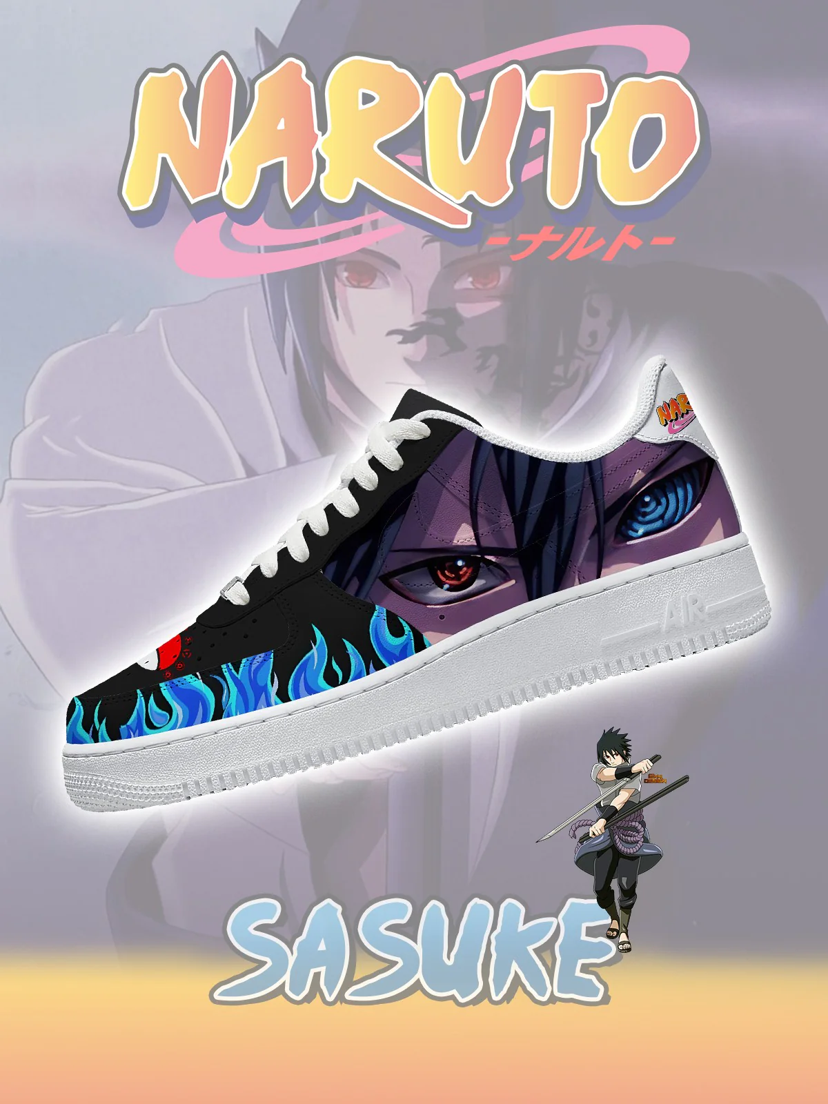 Naruto Custom Sneakers Shoes for Men and Woman