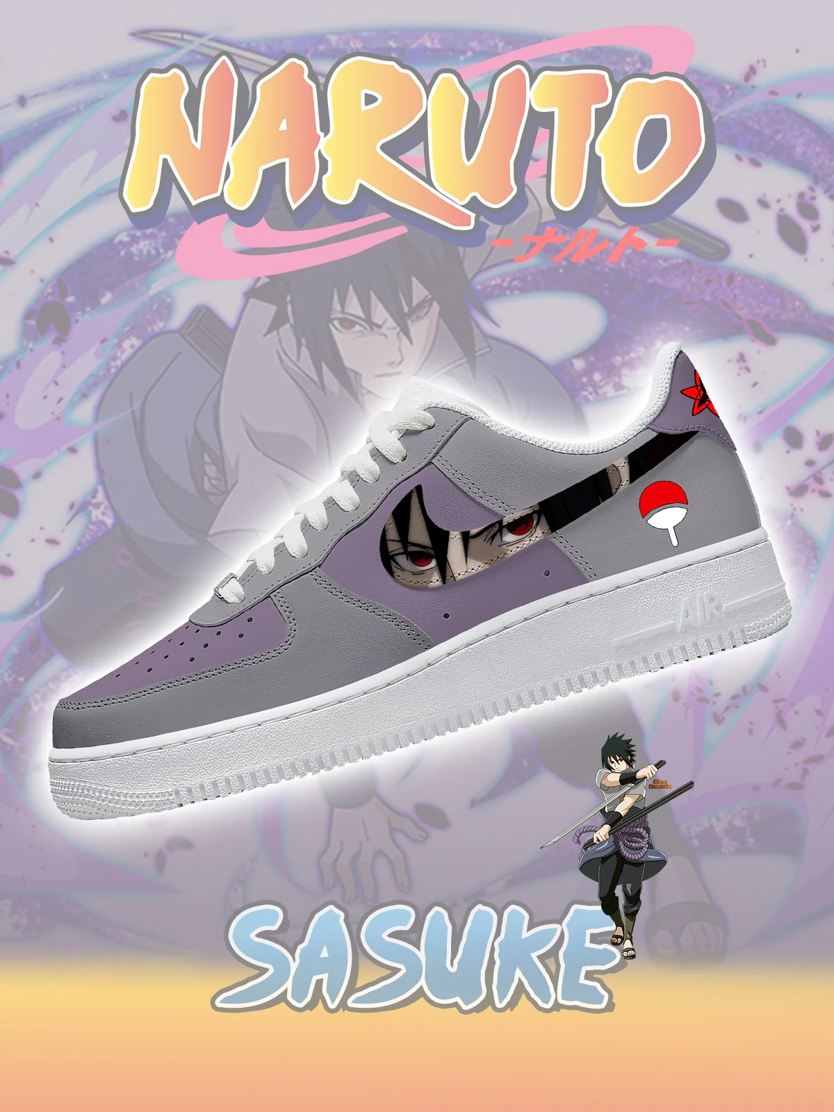 Naruto Custom Sneakers Shoes for Men and Woman