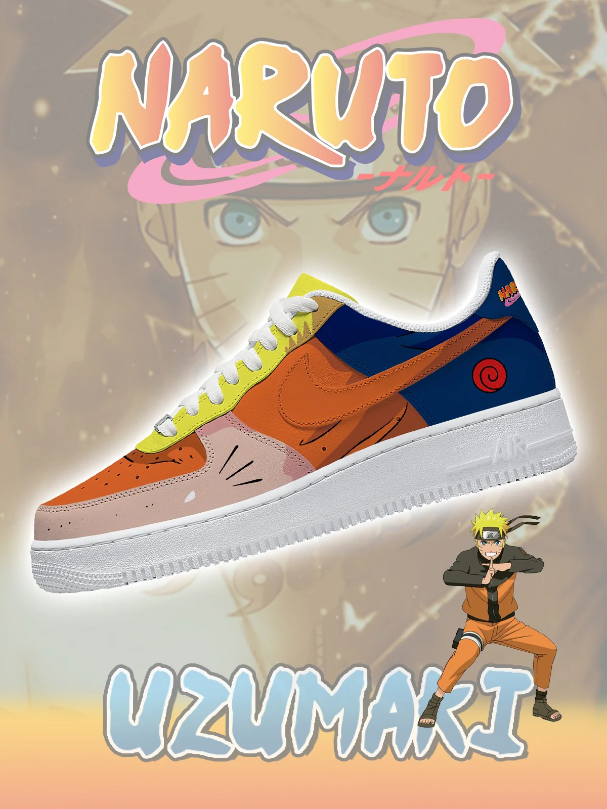 Naruto Custom Sneakers Shoes for Men and Woman