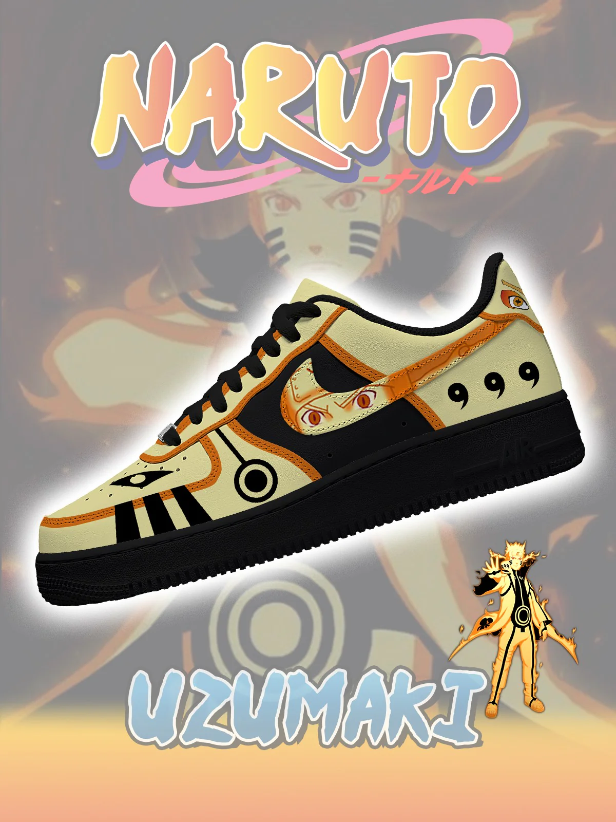 Naruto Custom Sneakers Shoes for Men and Woman