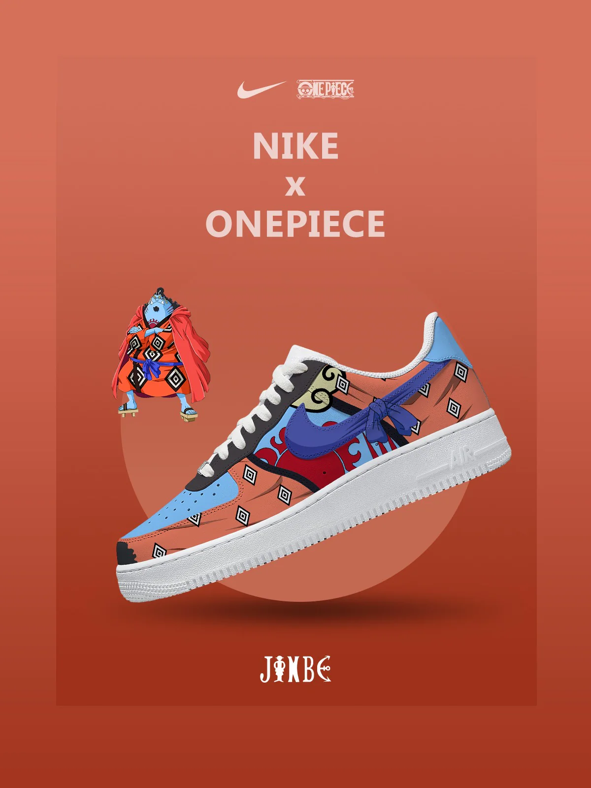 One Piece Custom Sneakers Shoes for Men and Woman