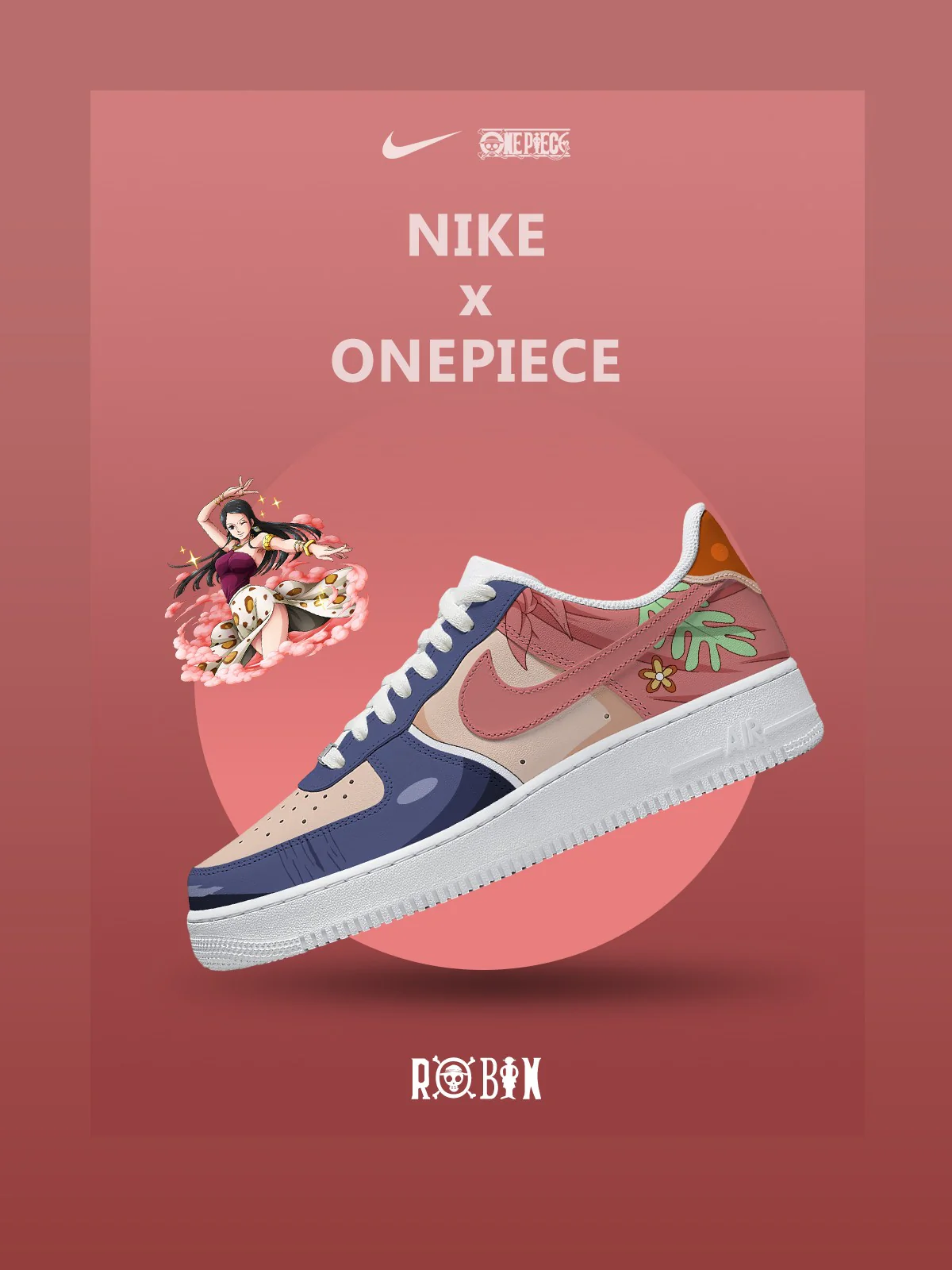 One Piece Custom Sneakers Shoes for Men and Woman