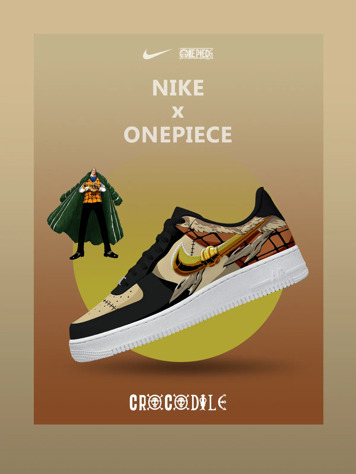 One Piece Custom Sneakers Shoes for Men and Woman