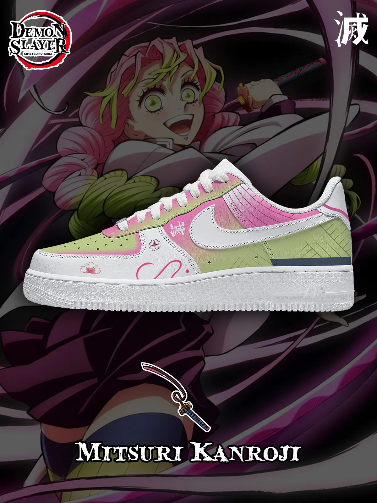 Demon Slayer Custom Sneakers Shoes for Men and Woman