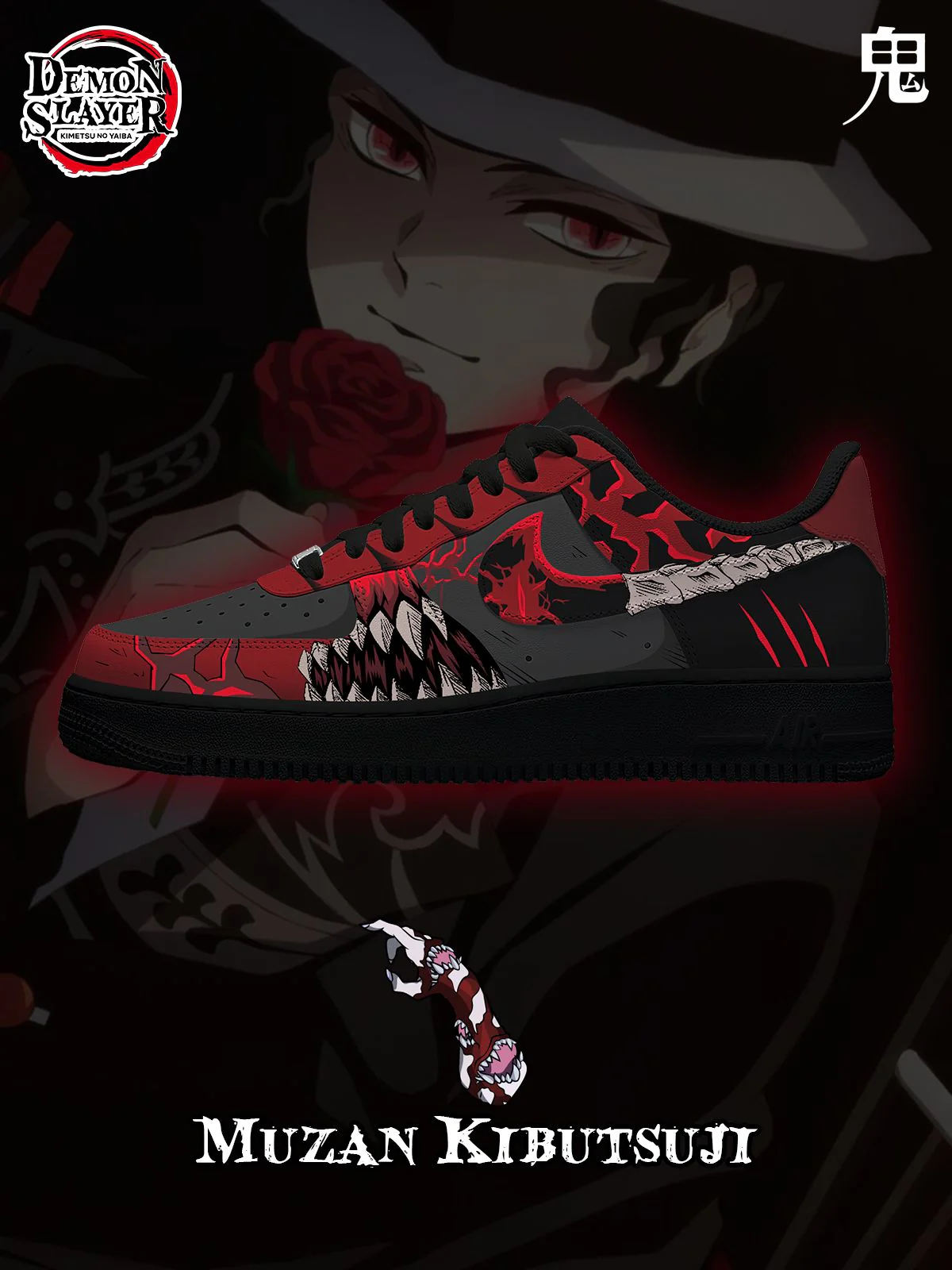 Demon Slayer Custom Sneakers Shoes for Men and Woman