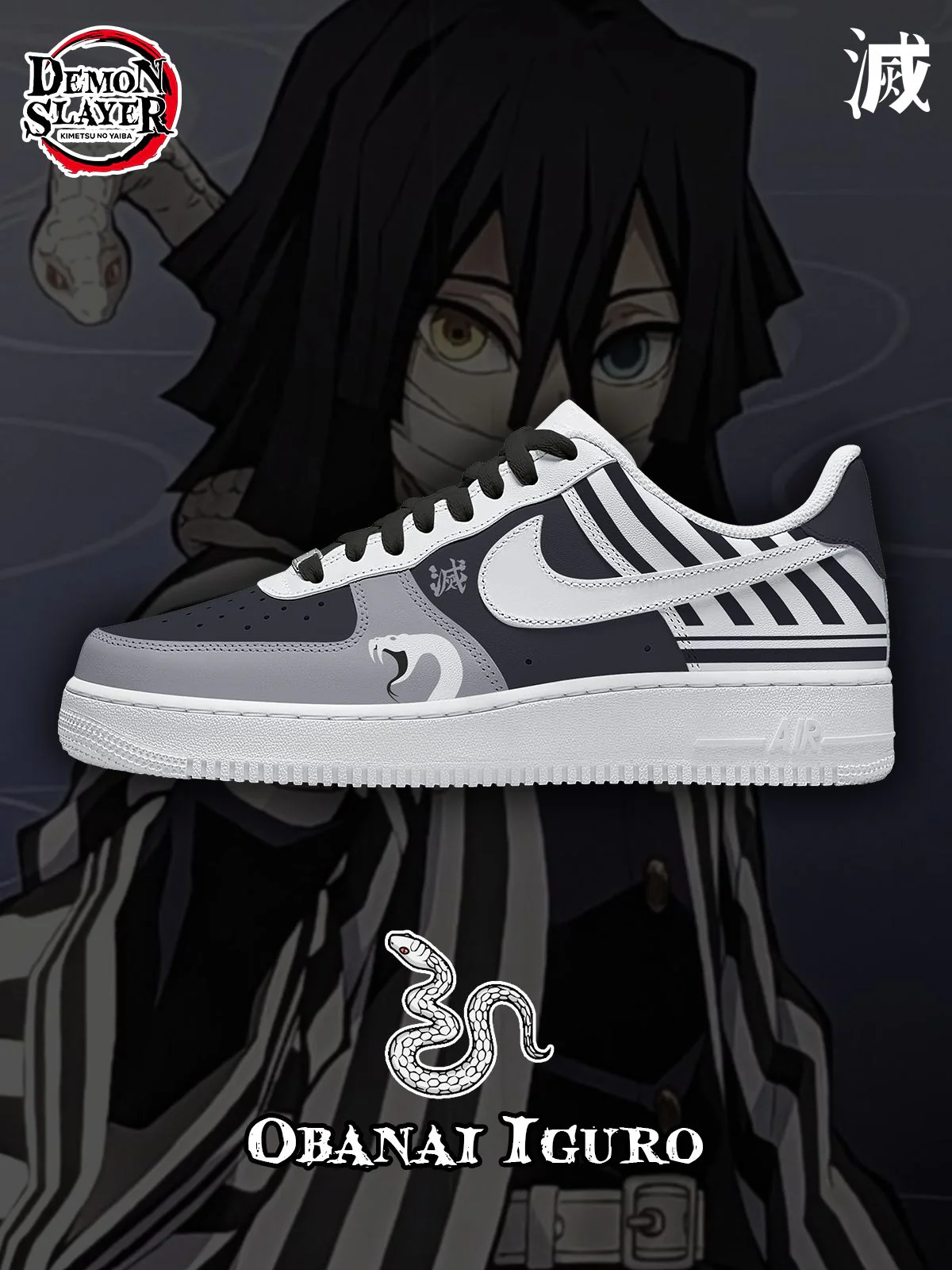 Demon Slayer Custom Sneakers Shoes for Men and Woman