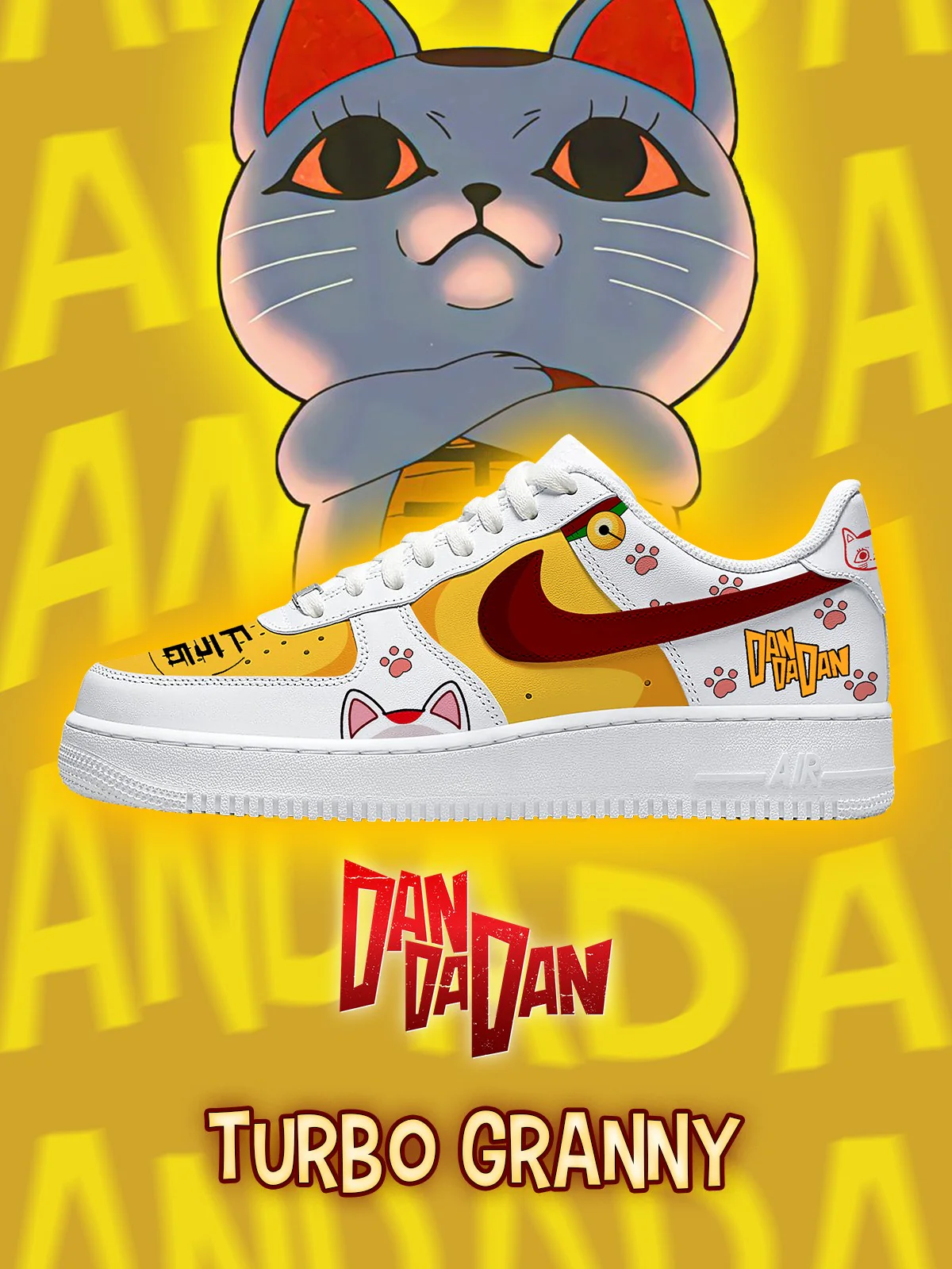 DanDaDan Custom Sneakers Shoes for Men and Woman