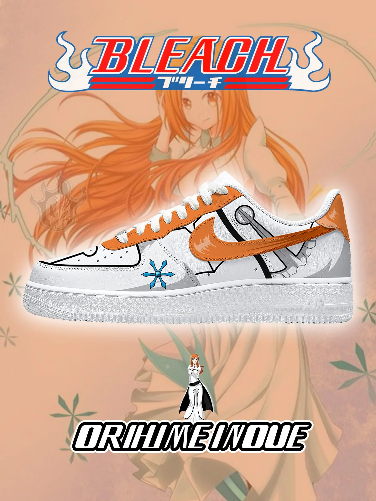 Bleach Custom Sneakers Shoes for Men and Woman