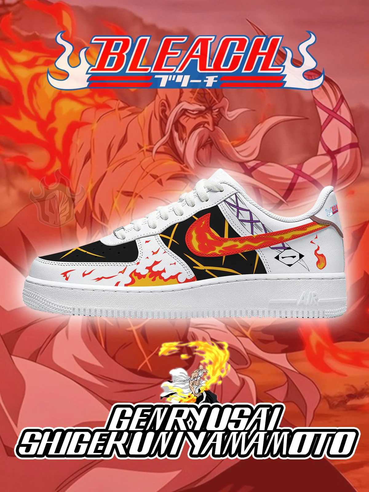 Bleach Custom Sneakers Shoes for Men and Woman