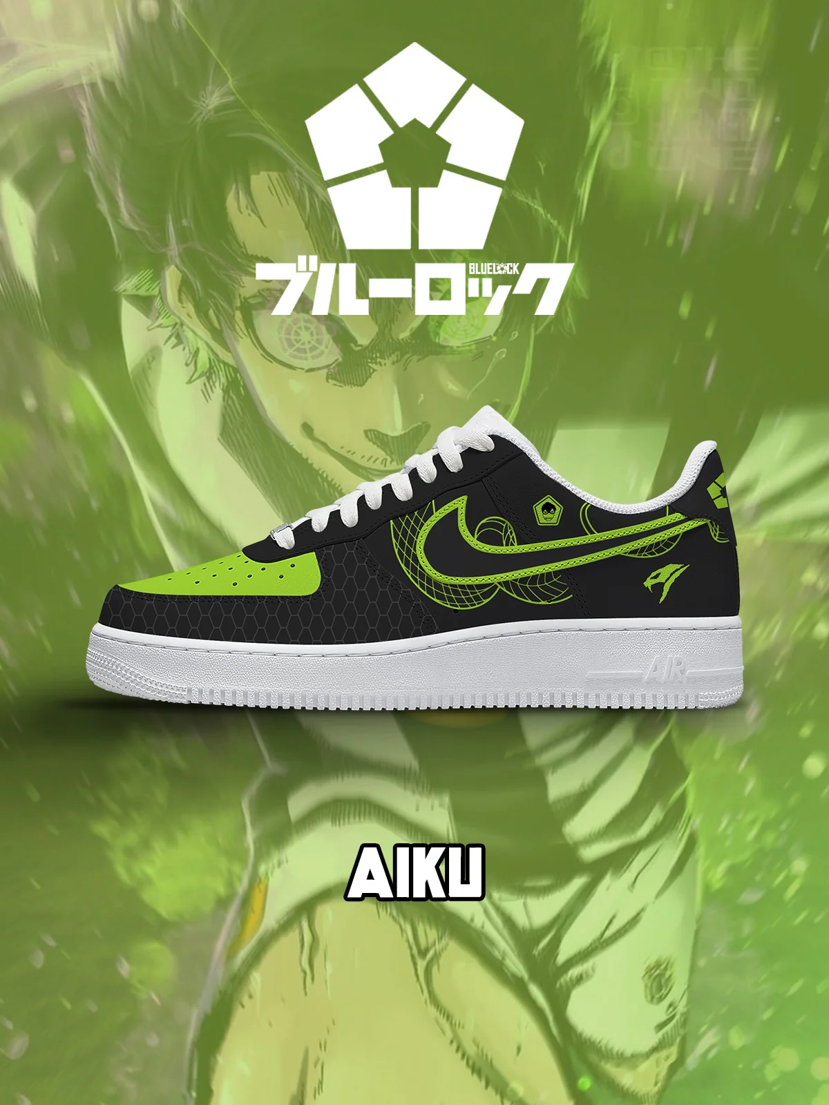 Blue Lock Custom Sneakers Scarpe Shoes for Men and Woman