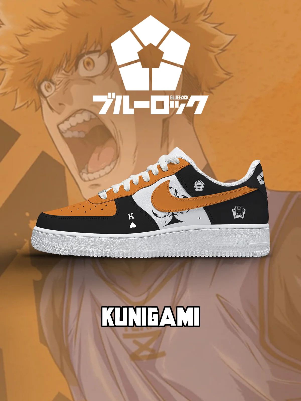 Blue Lock Custom Sneakers Scarpe Shoes for Men and Woman