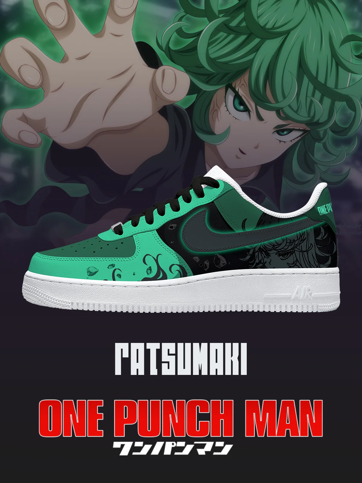 One Punch Man Custom Sneakers Shoes for Men and Woman