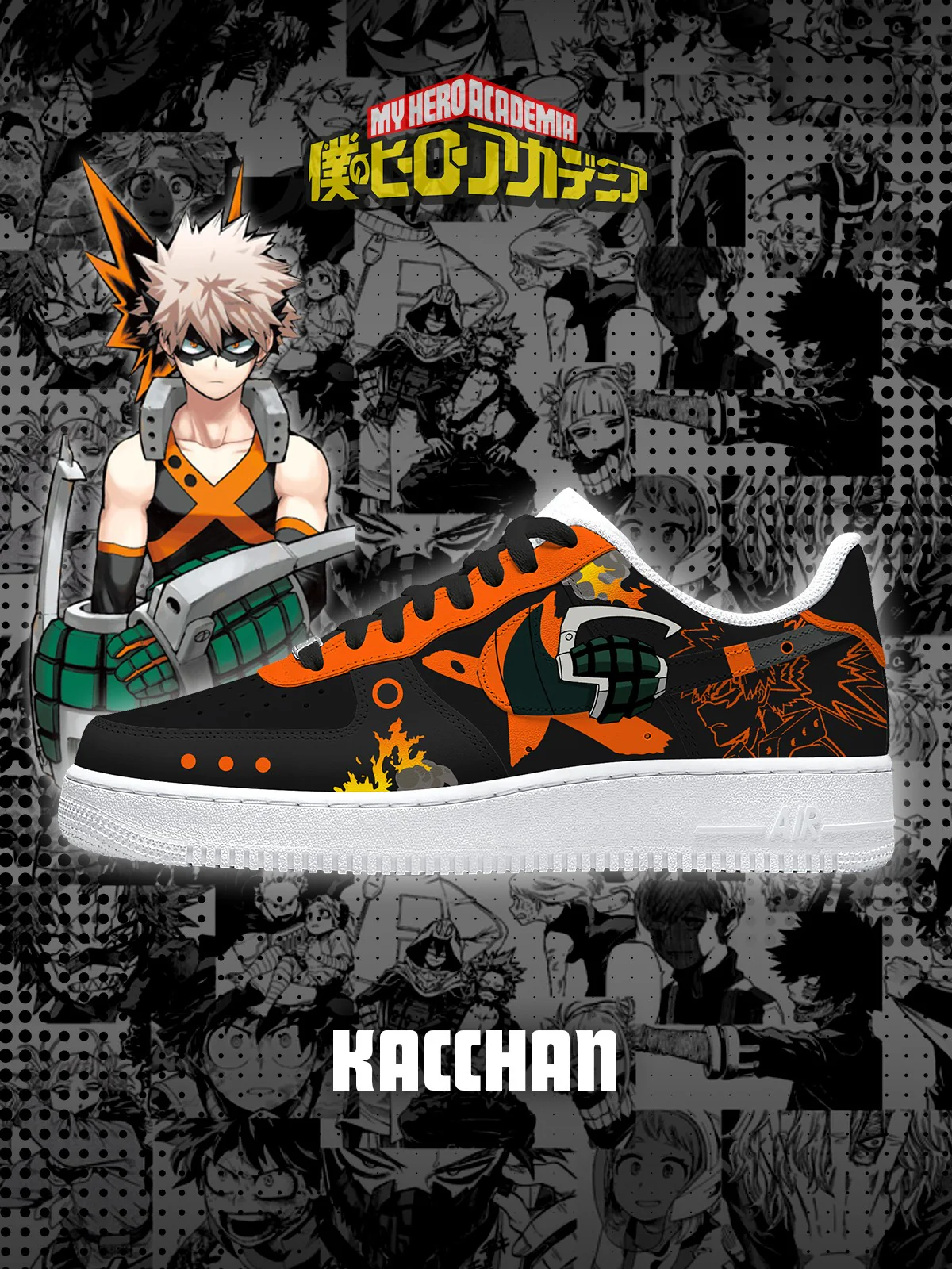 My Hero Academia Custom Sneakers Shoes for Men and Woman