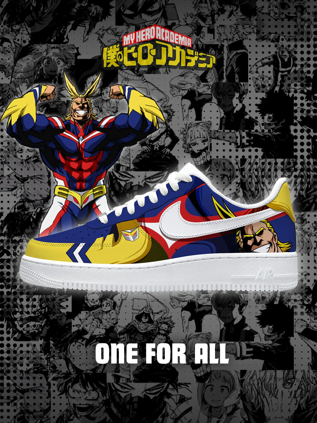My Hero Academia Custom Sneakers Shoes for Men and Woman