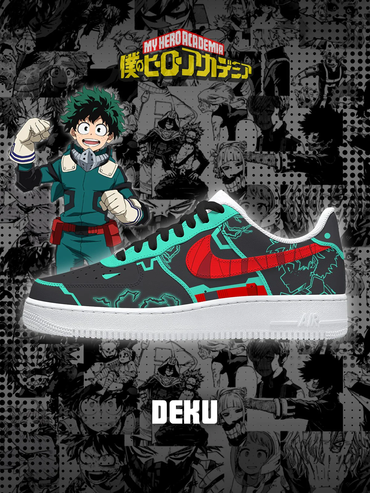 My Hero Academia Custom Sneakers Shoes for Men and Woman