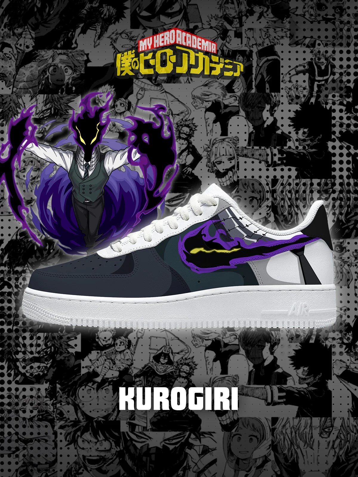 My Hero Academia Custom Sneakers Shoes for Men and Woman