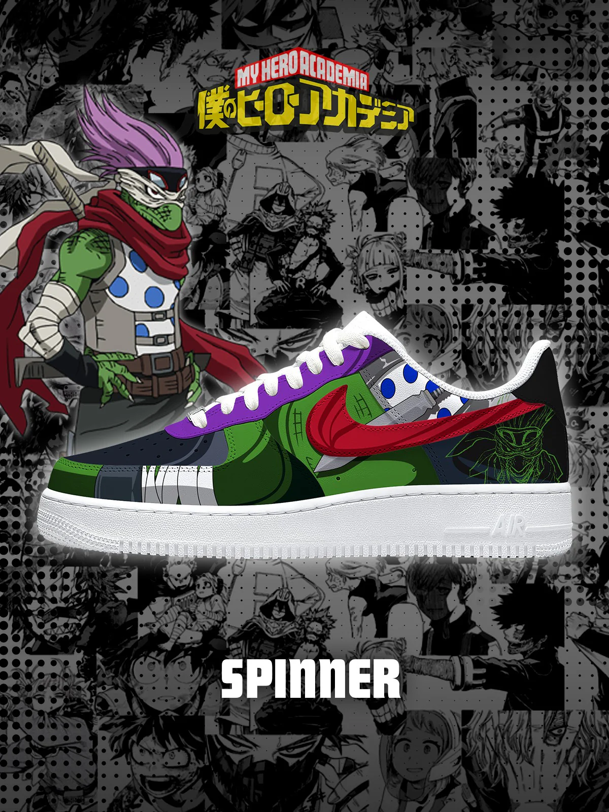 My Hero Academia Custom Sneakers Shoes for Men and Woman