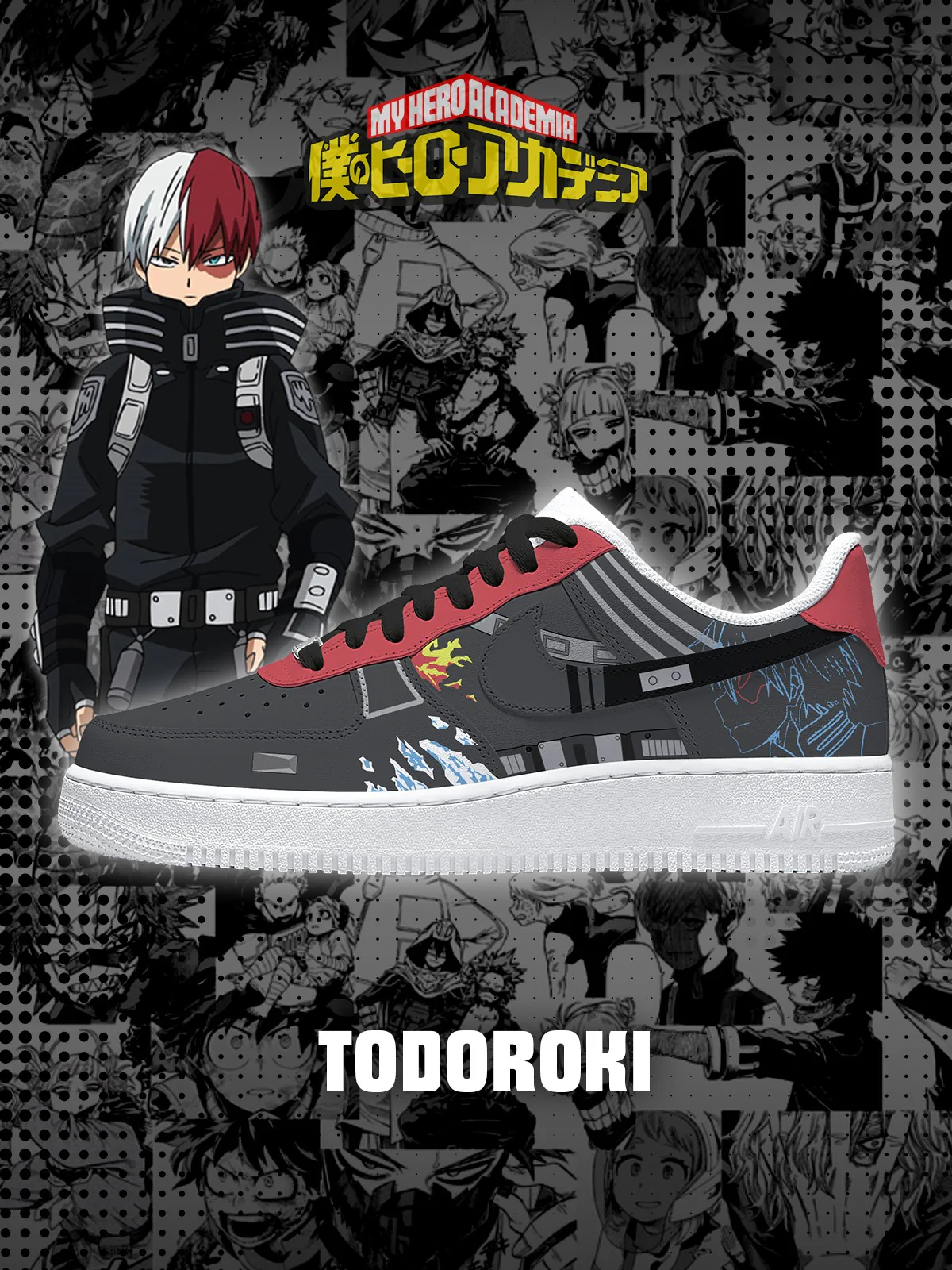 My Hero Academia Custom Sneakers Shoes for Men and Woman