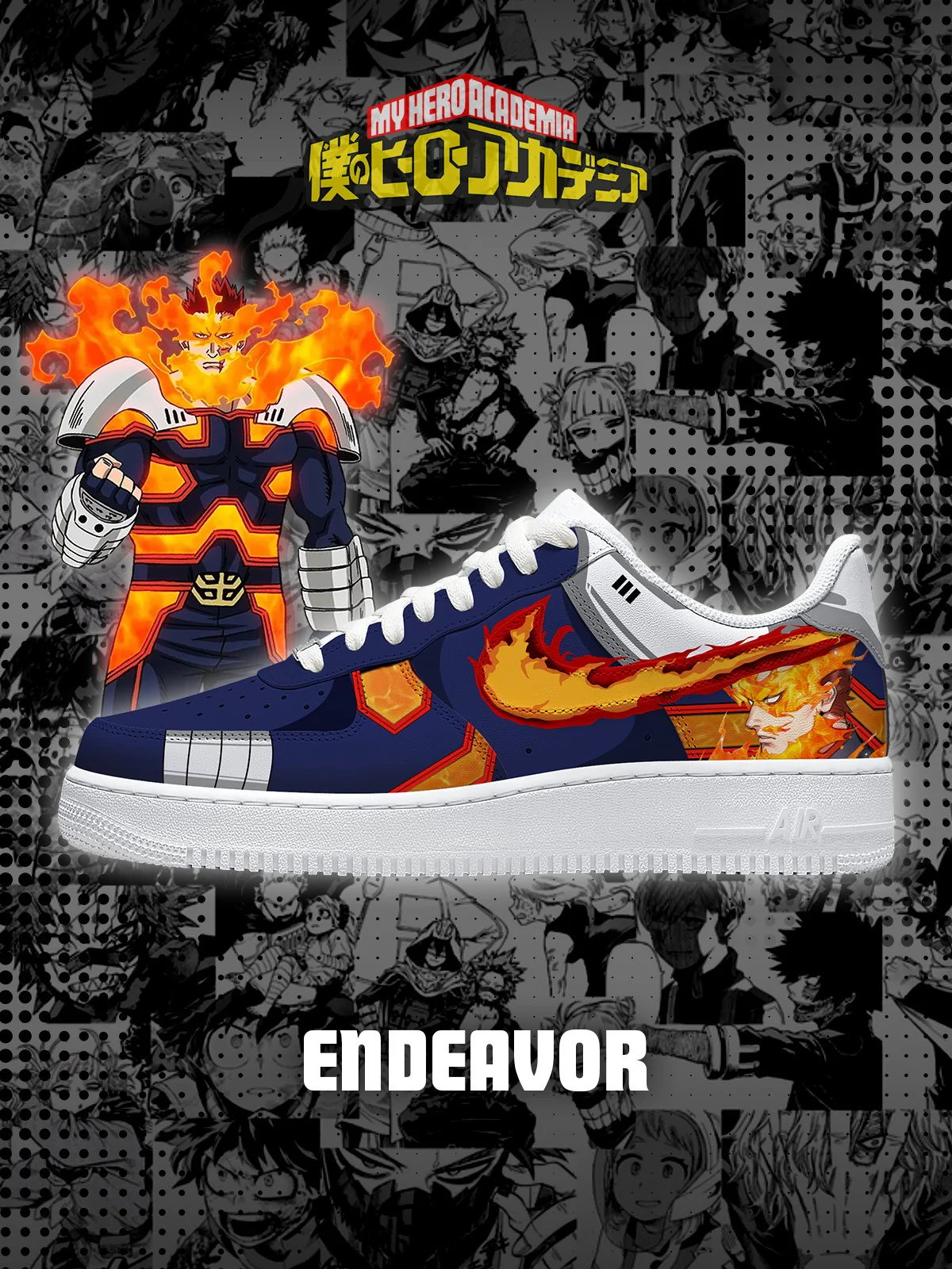 My Hero Academia Custom Sneakers Shoes for Men and Woman