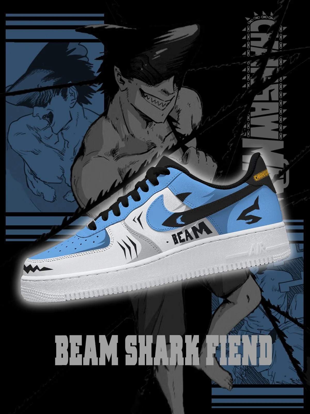 Chainsaw Man Custom Sneakers Shoes for Men and Woman