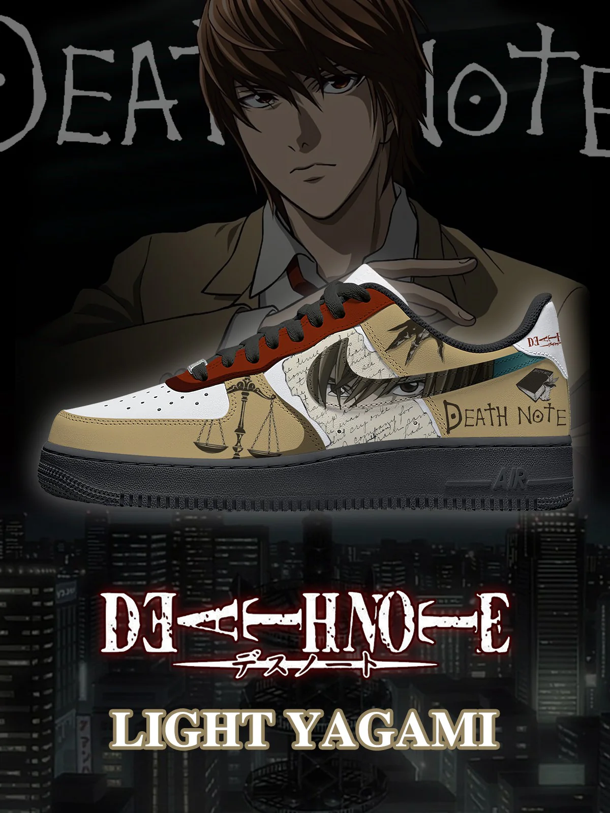 Death Note Custom Sneakers Scarpe Shoes for Men and Woman