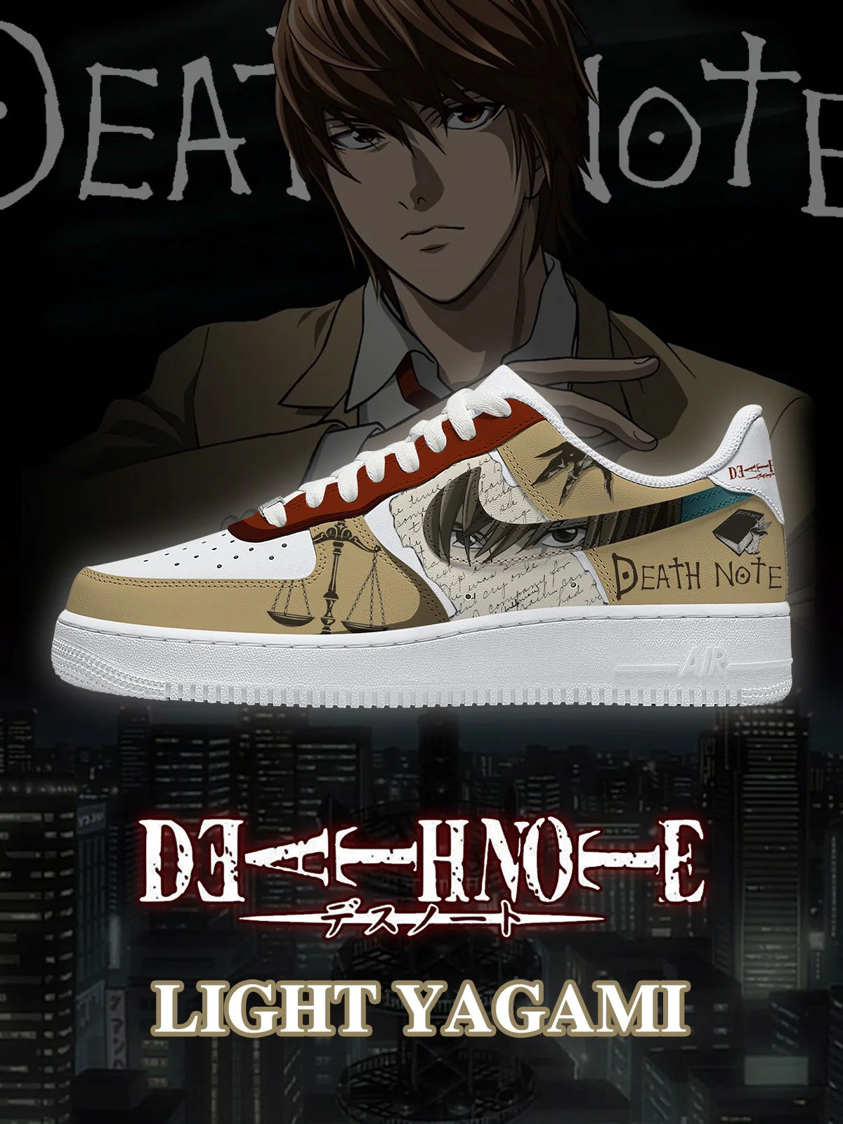 Death Note Custom Sneakers Scarpe Shoes for Men and Woman