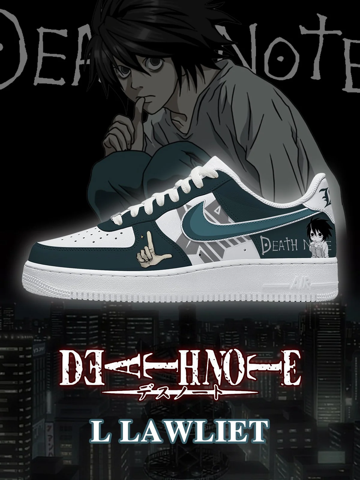 Death Note Custom Sneakers Scarpe Shoes for Men and Woman