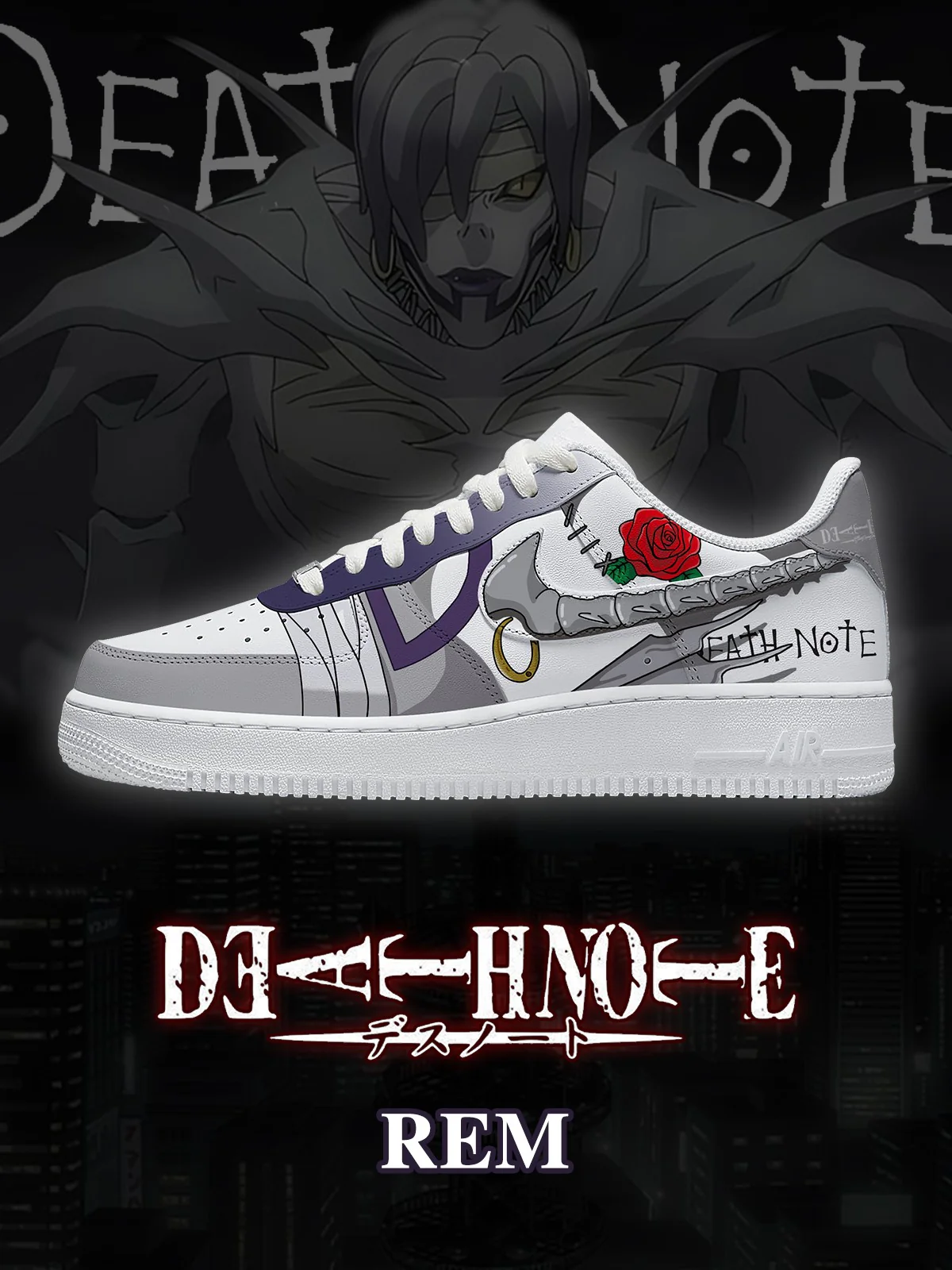 Death Note Custom Sneakers Scarpe Shoes for Men and Woman