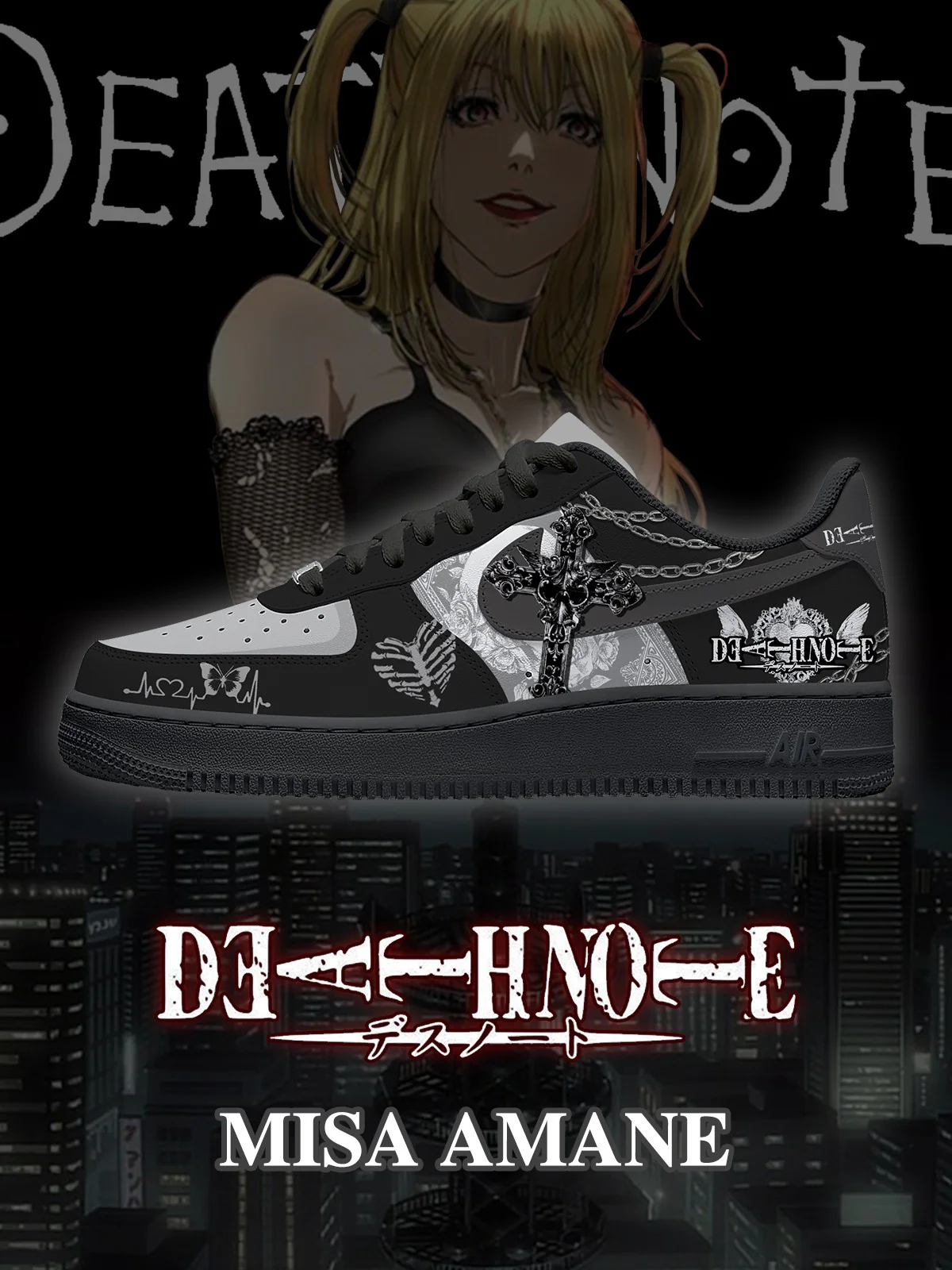 Death Note Custom Sneakers Scarpe Shoes for Men and Woman