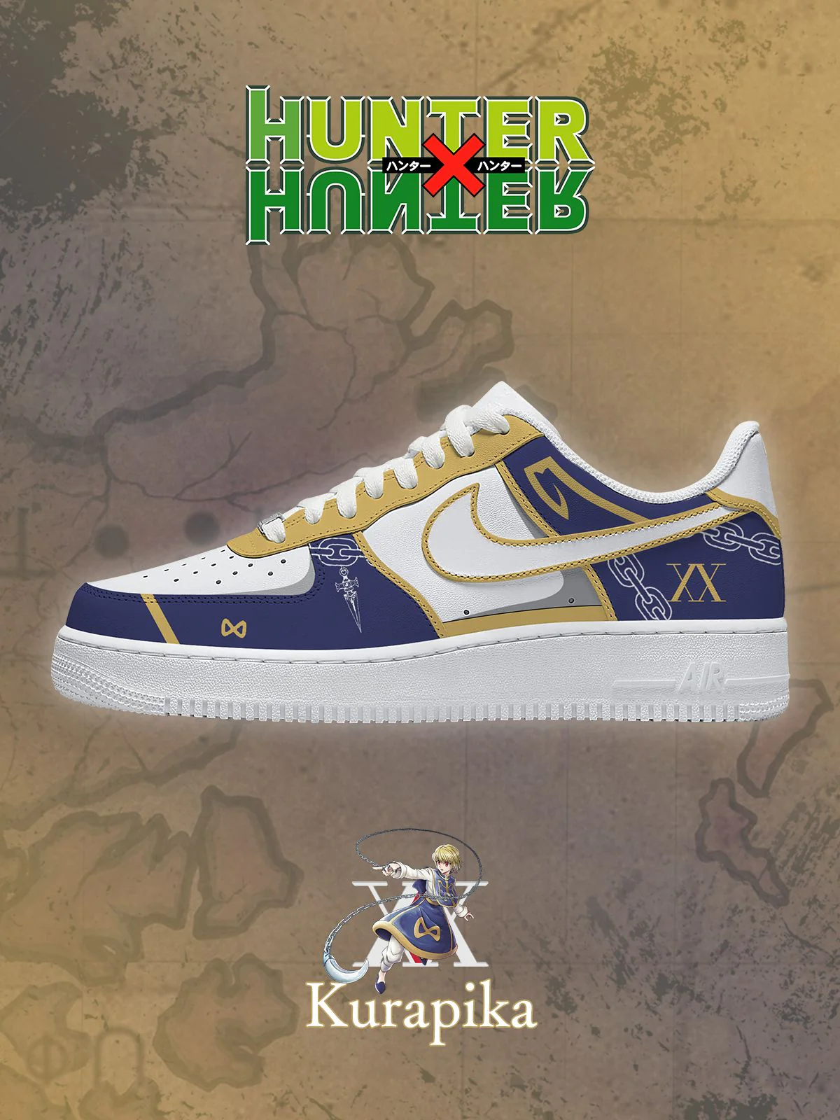 Hunter x Hunter Custom Sneakers Shoes for Men and Woman