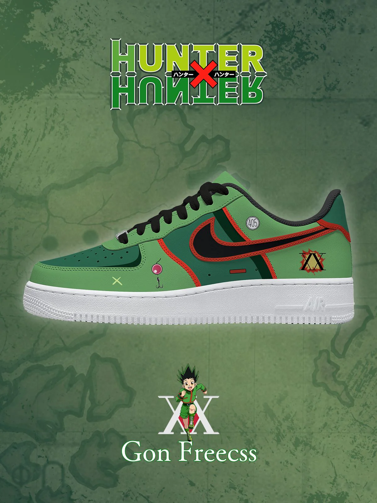 Hunter x Hunter Custom Sneakers Shoes for Men and Woman
