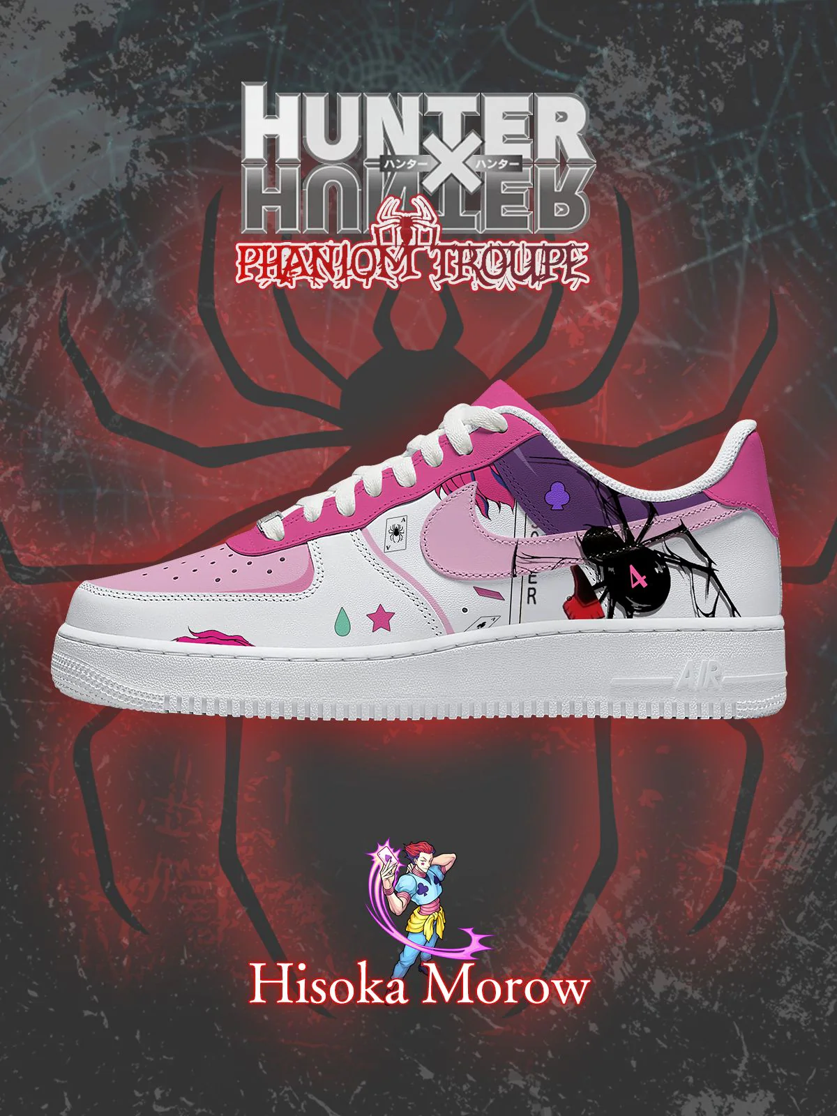 Hunter x Hunter Custom Sneakers Shoes for Men and Woman