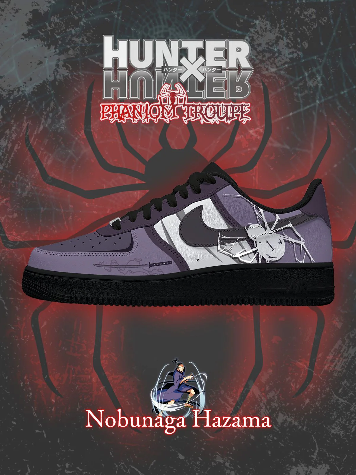 Hunter x Hunter Custom Sneakers Shoes for Men and Woman