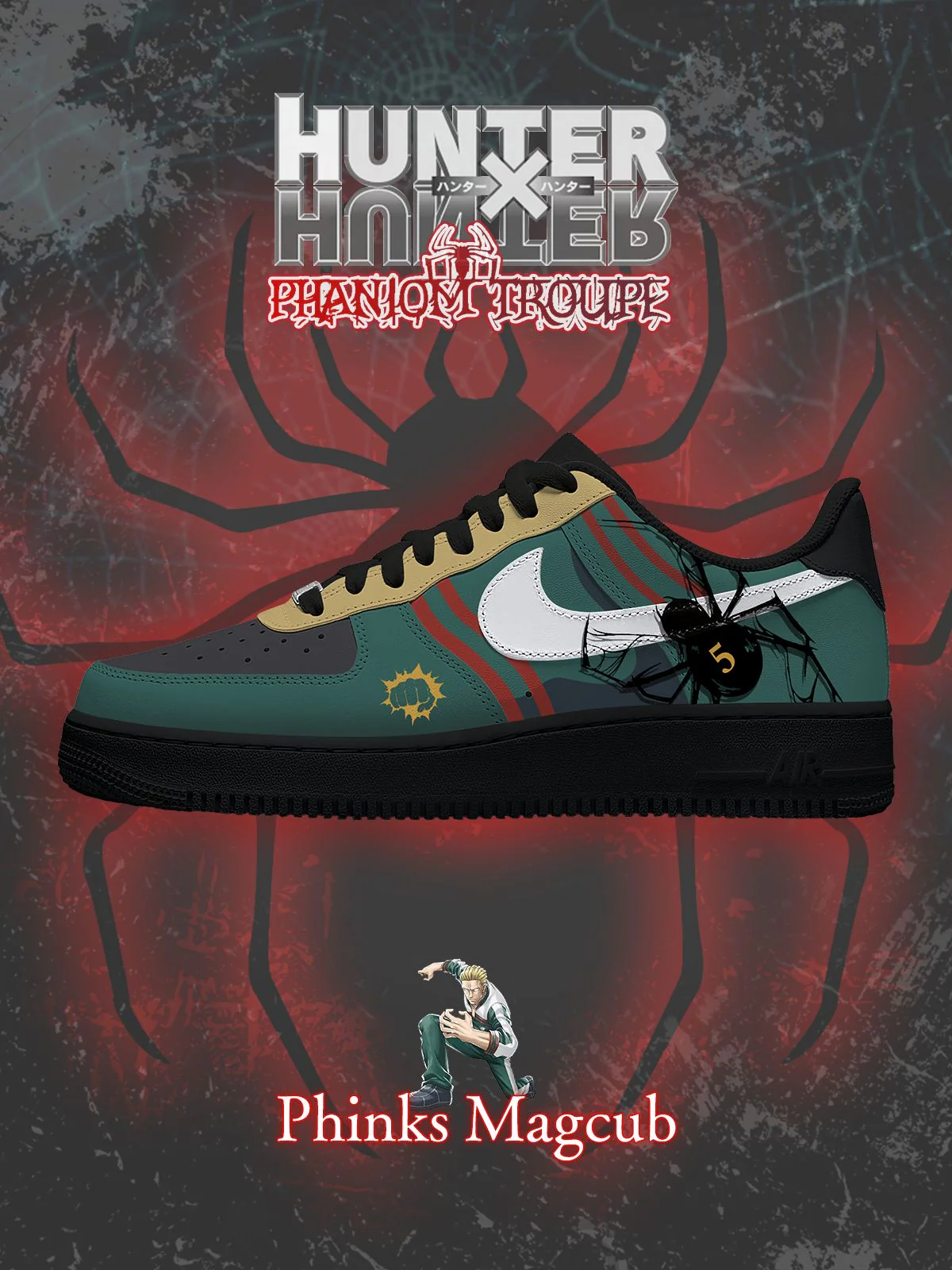 Hunter x Hunter Custom Sneakers Shoes for Men and Woman