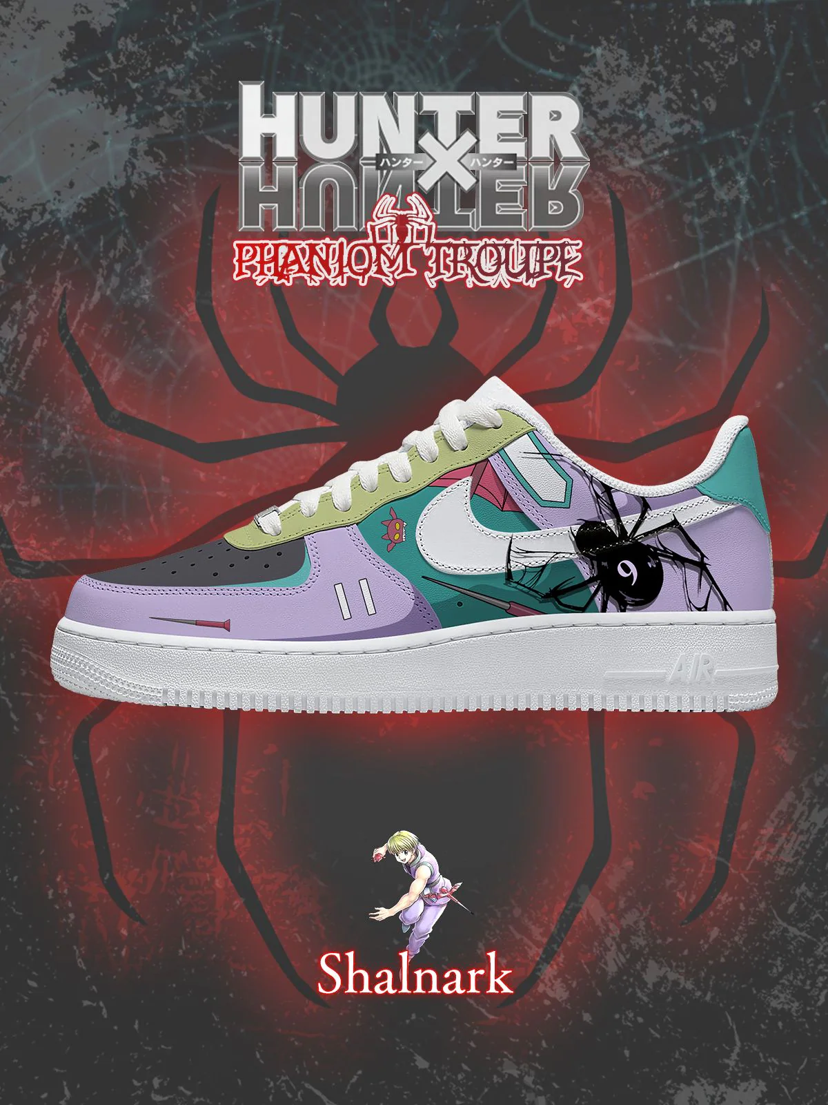 Hunter x Hunter Custom Sneakers Shoes for Men and Woman