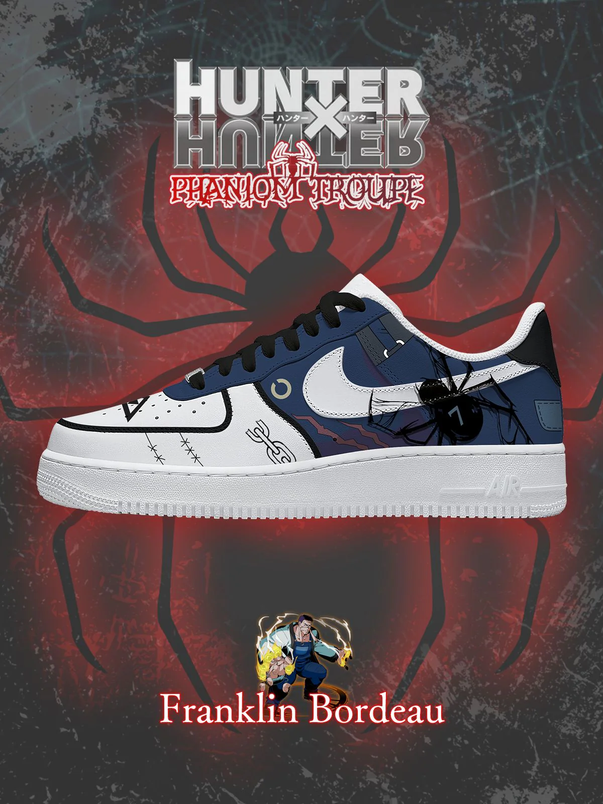 Hunter x Hunter Custom Sneakers Shoes for Men and Woman