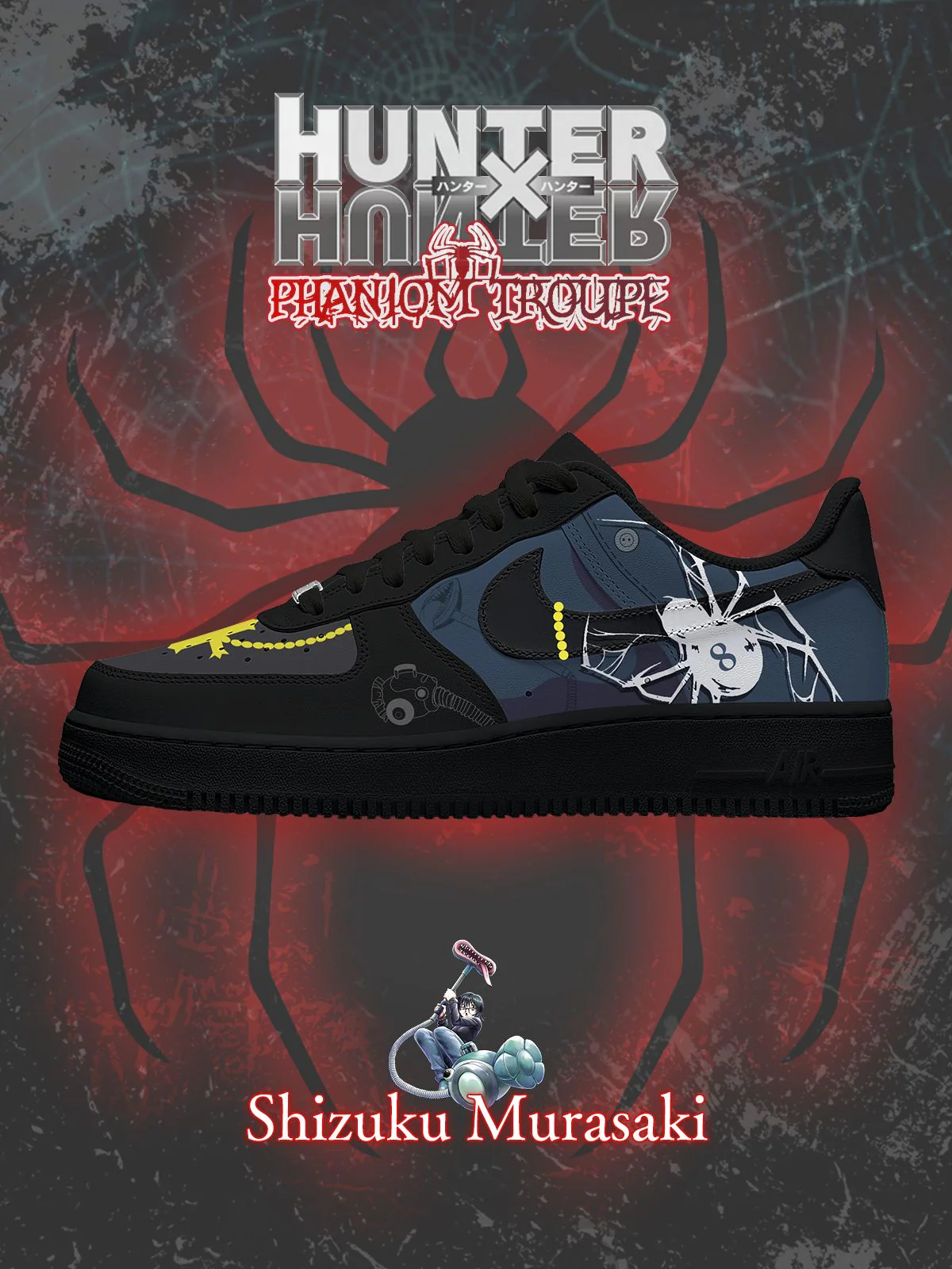 Hunter x Hunter Custom Sneakers Shoes for Men and Woman