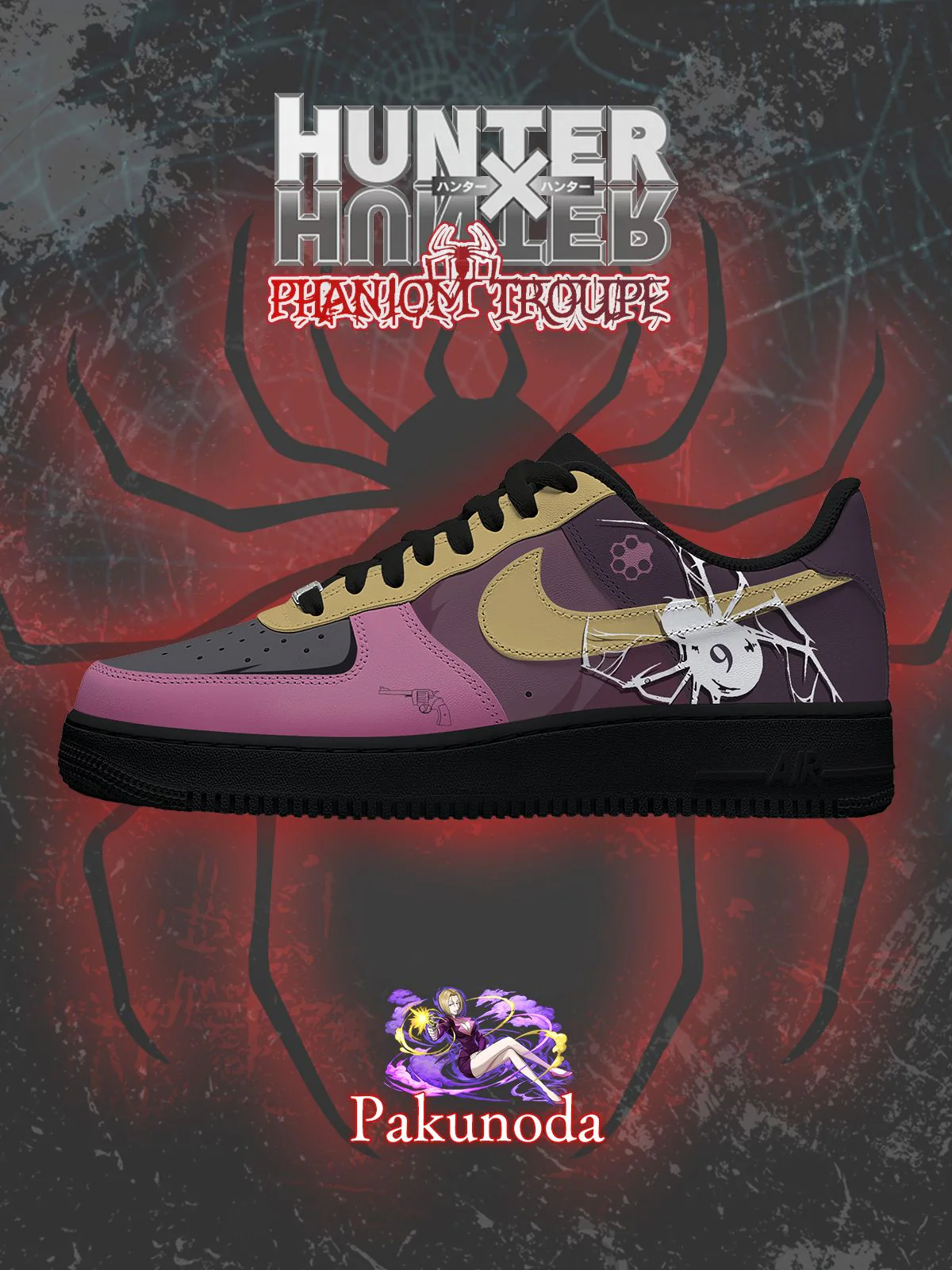 Hunter x Hunter Custom Sneakers Shoes for Men and Woman